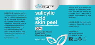 Content of labeling 30 ml - Sal 20 skin peel 30ml